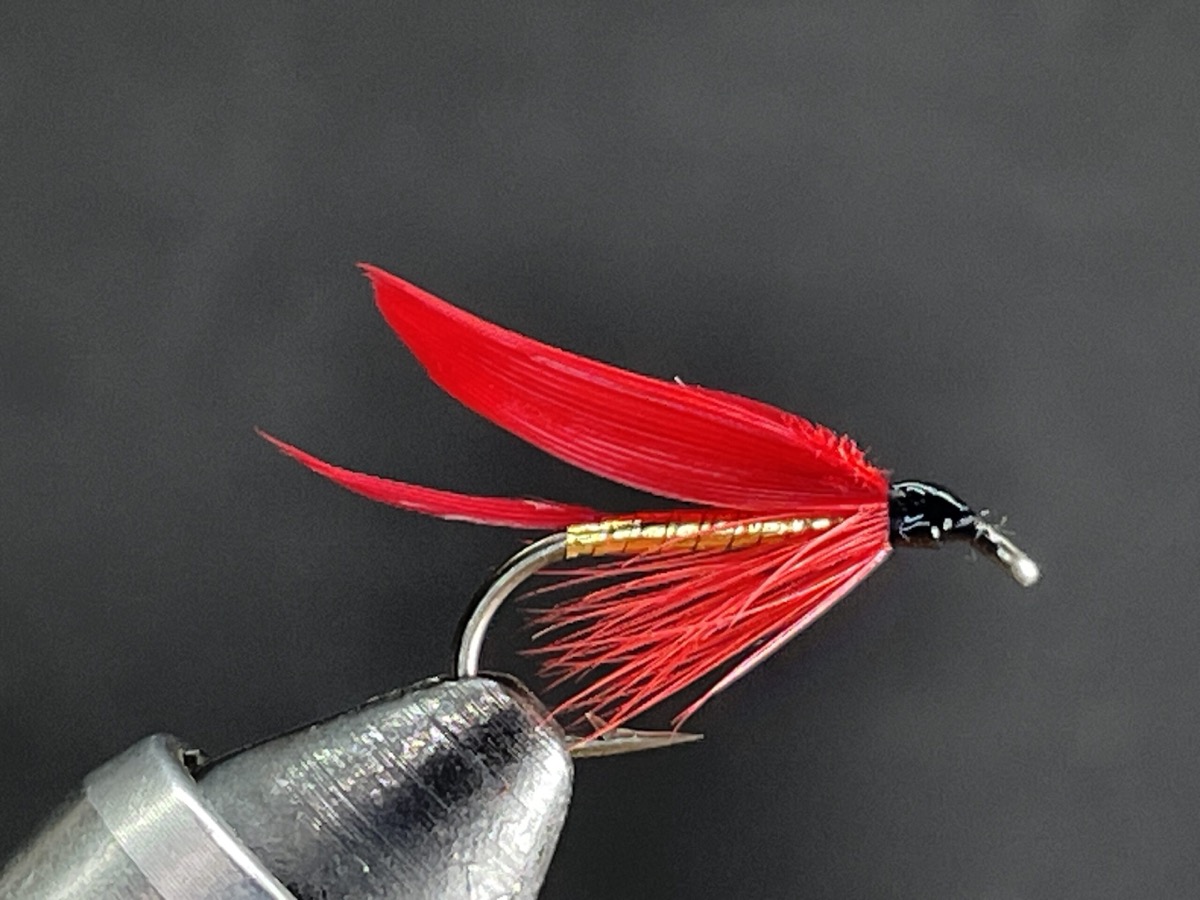 Golden Ibes fly pattern tied by Brent Jones