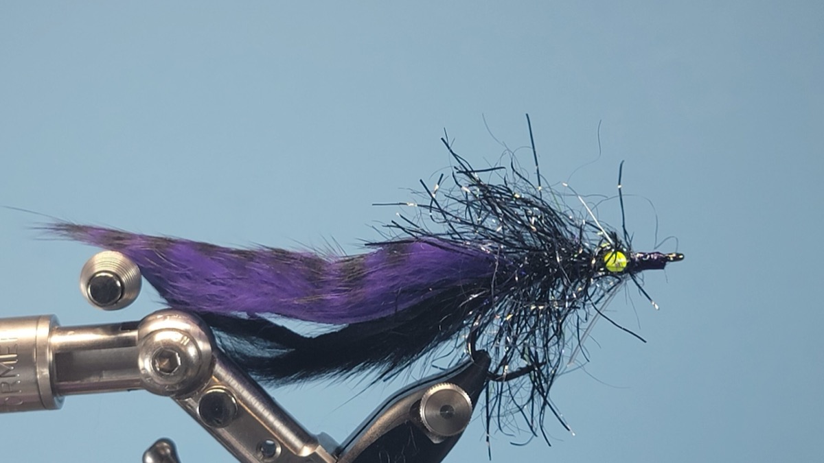 Conner's Marsh Creature fly pattern tied by Darrell Olson