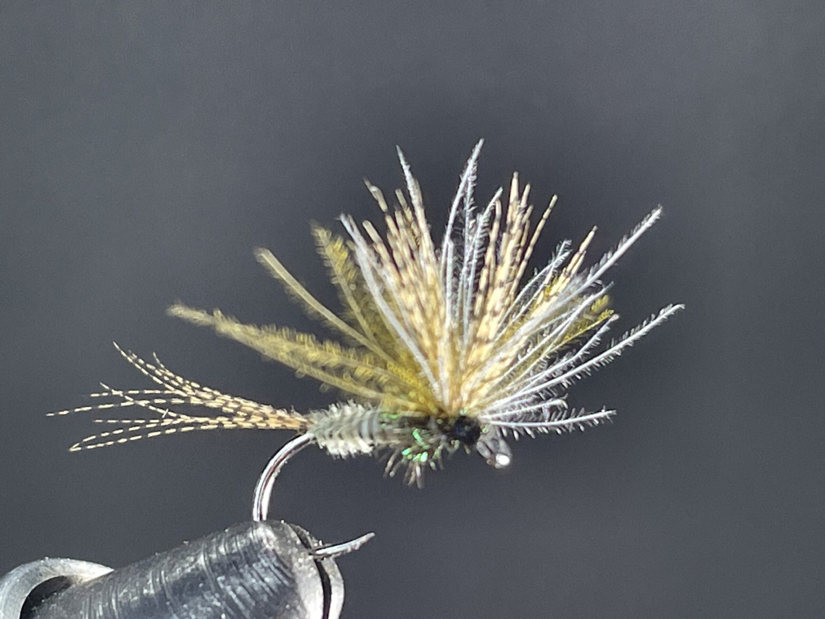 CDC BWO Comparadun fly pattern tied by Brent Jones