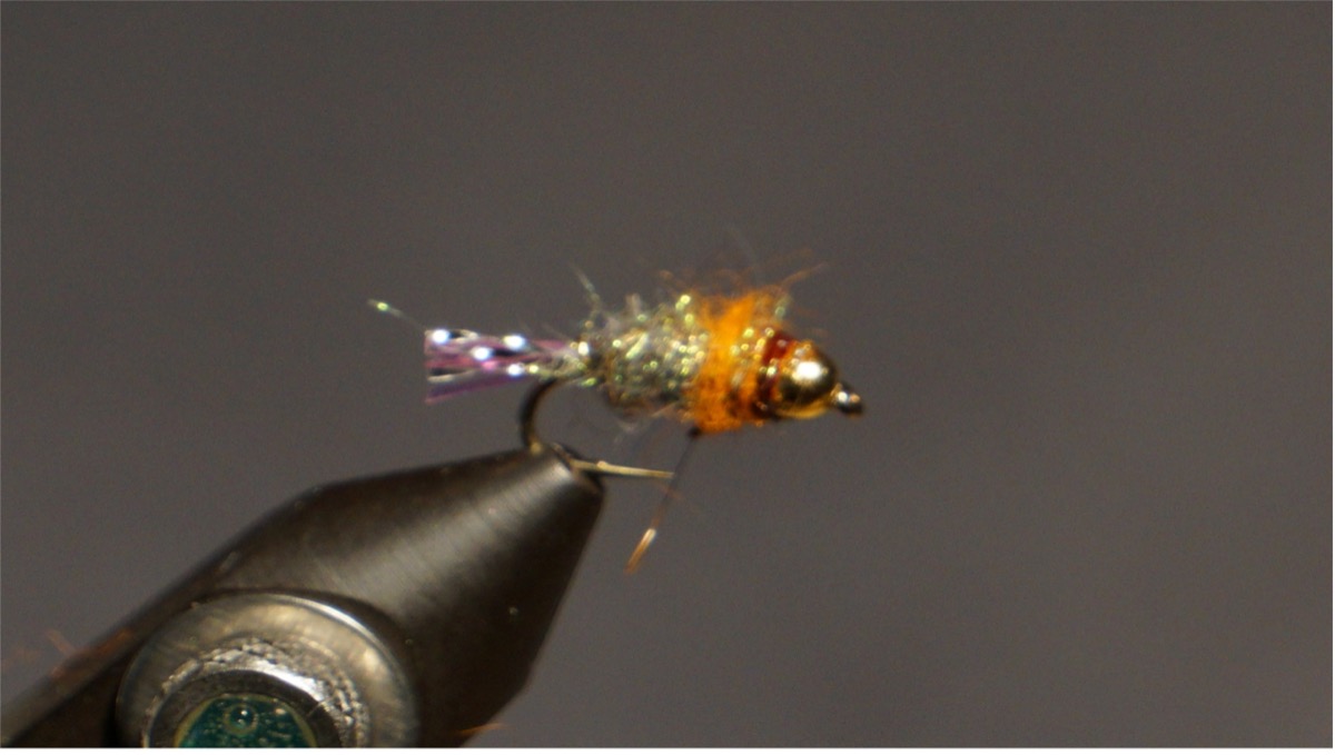 Goldhead Bug fly pattern tied by Christian Andrews