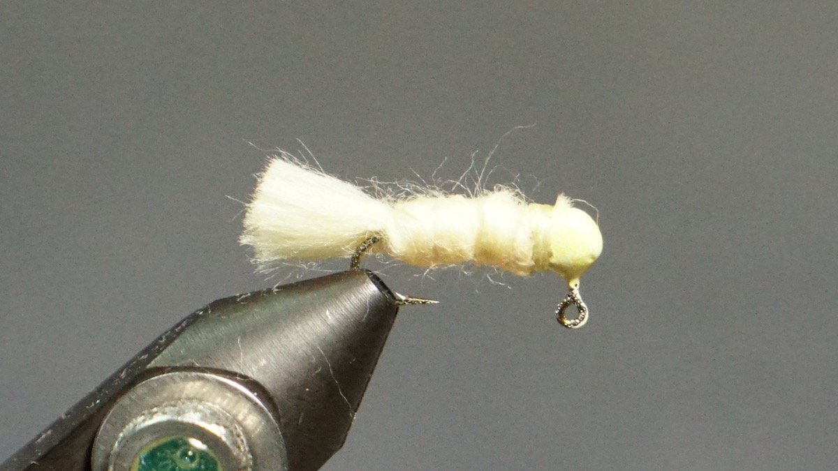 Bedspread fly pattern tied by Christian Andrews