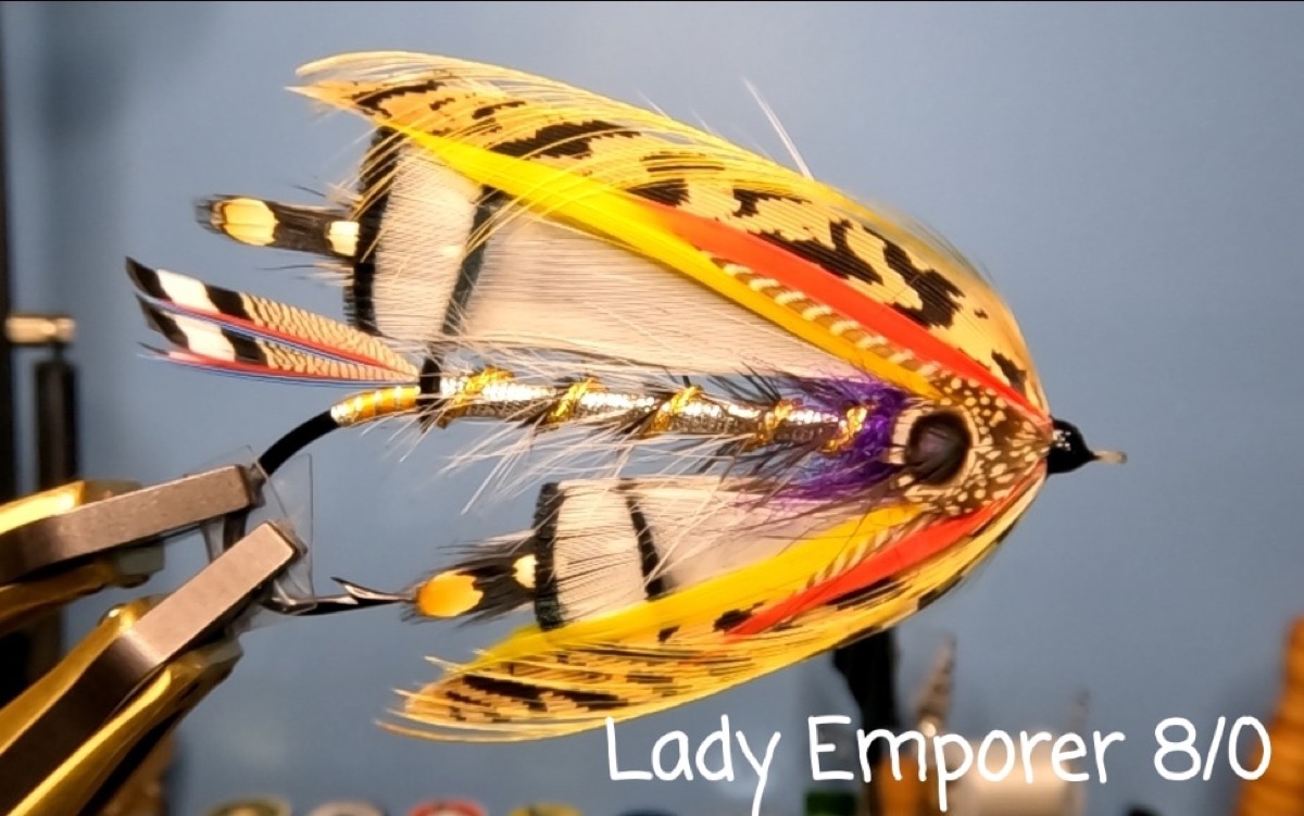 Lady Emporer fly pattern tied by Rich LaMonte