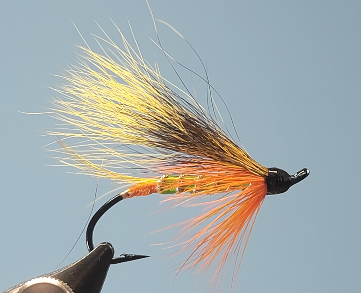 The Wahlflower fly pattern tied by Darrell Olson