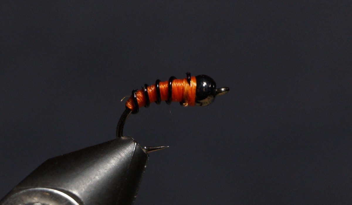 Harvester Midge fly pattern tied by Christian Andrews