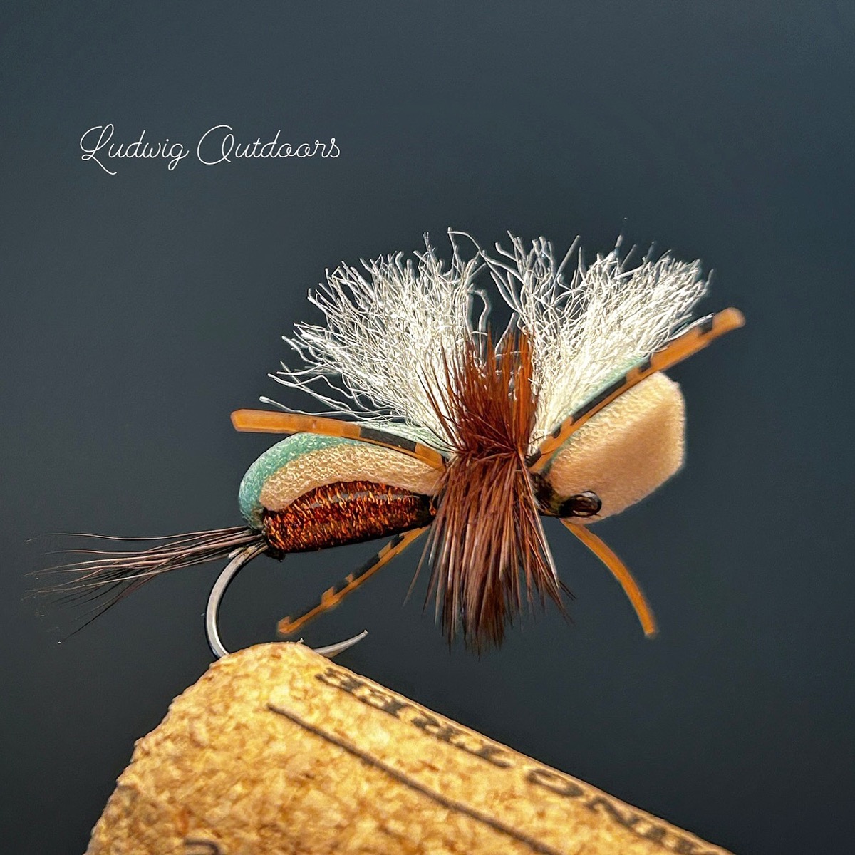 Hippie Stomper fly pattern tied by Kyle Ludwig
