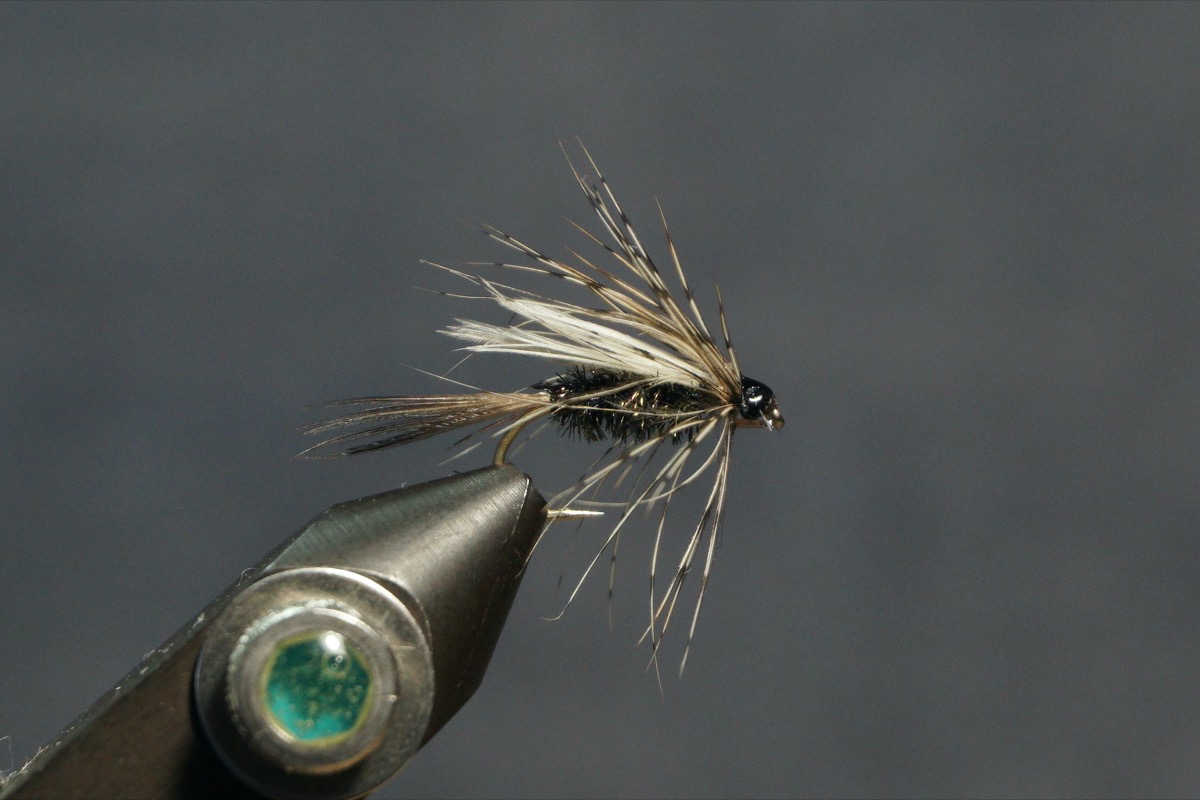 Caddisfly Emerger fly pattern tied by Christian Andrews