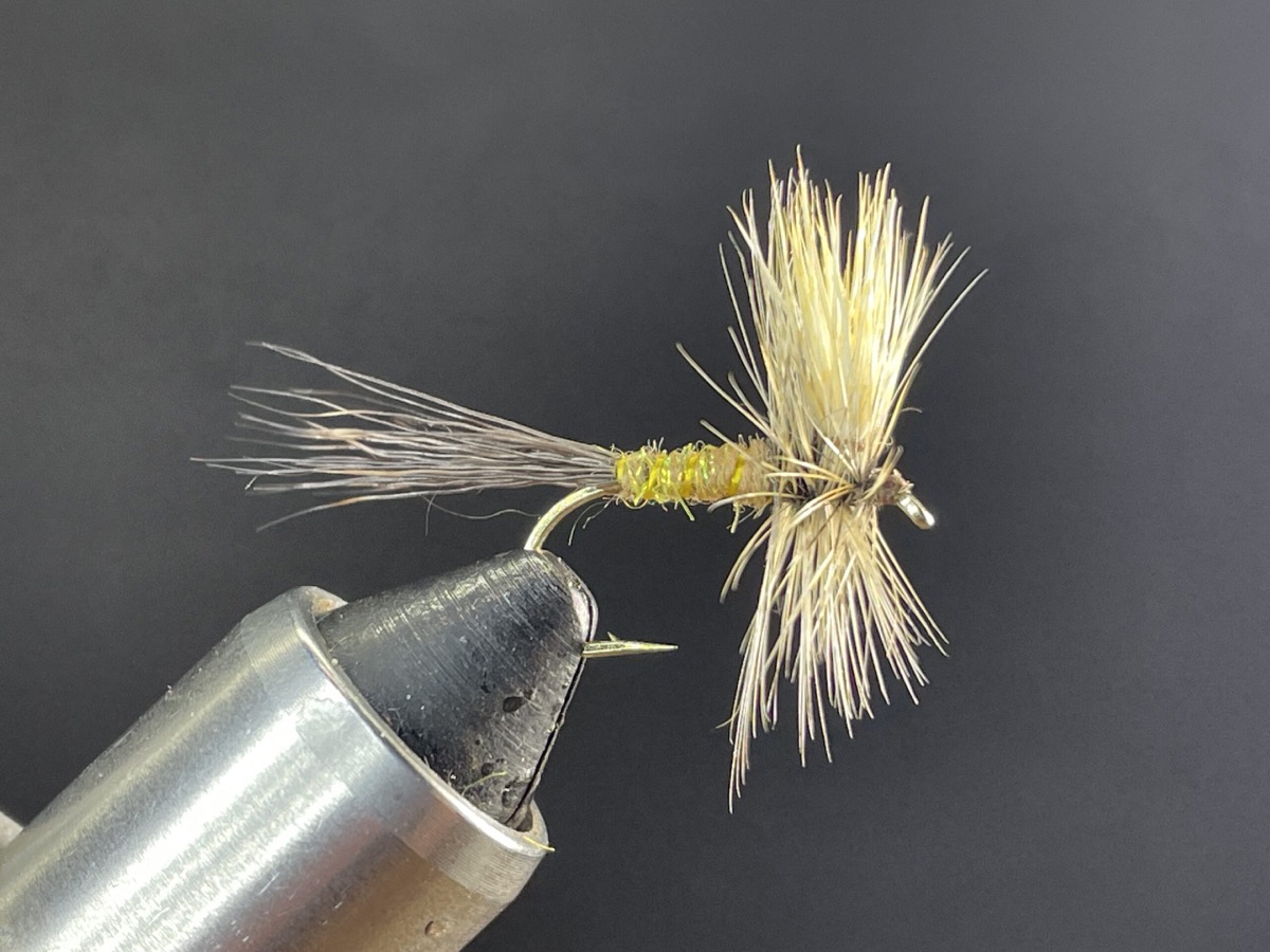 Brown Drake Wulff fly pattern tied by Brent Jones