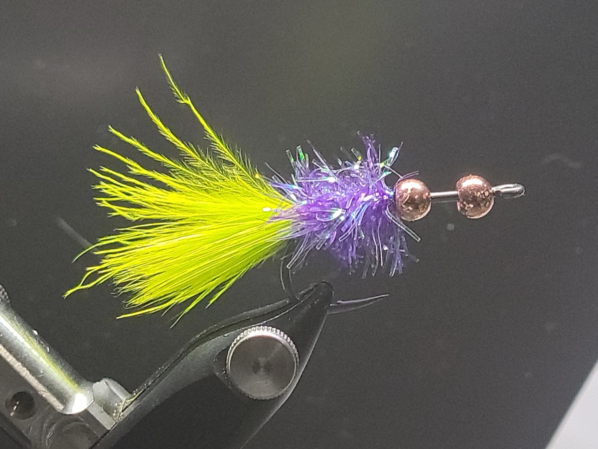 Paul Noel’s Click-Clack fly pattern tied by Darrell Olson