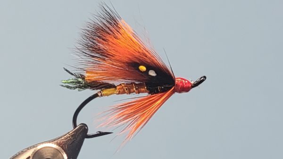 Sunny Rat fly pattern tied by Darrell Olson
