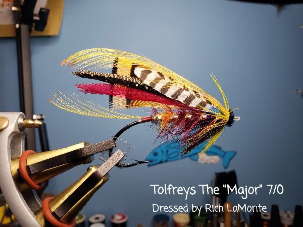 The Major fly pattern tied by Rich LaMonte
