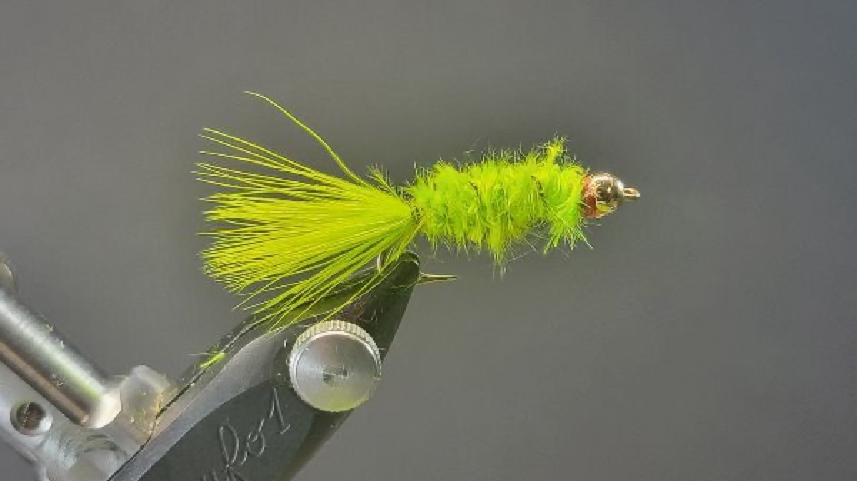 The Easy Marabou Nymph fly pattern tied by Darrell Olson