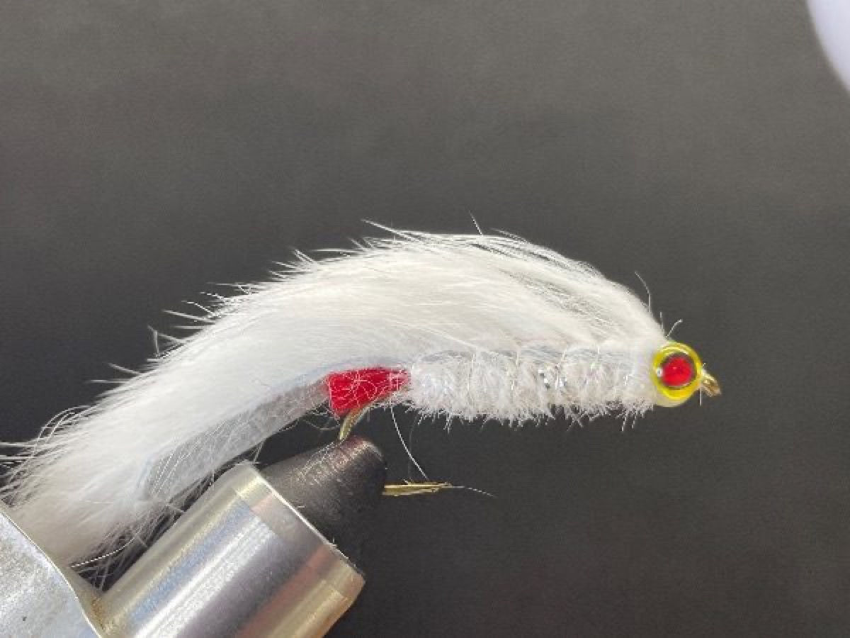Red Eye Minkie Variant fly pattern tied by Brent Jones