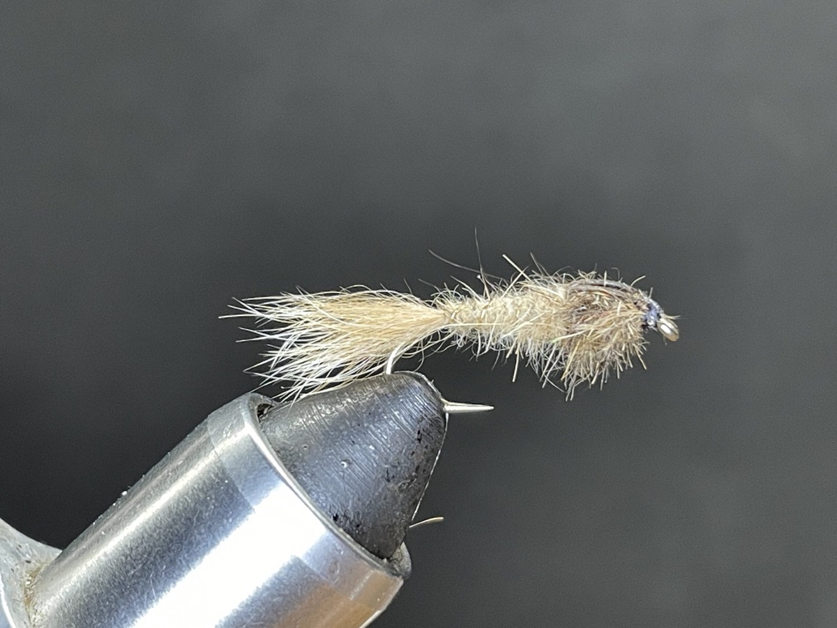 Hares ear nymph fly pattern tied by Brent Jones