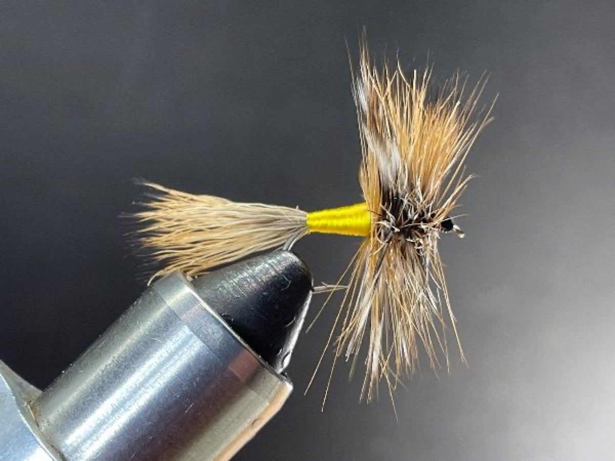 Grizzly Wulff fly pattern tied by Brent Jones