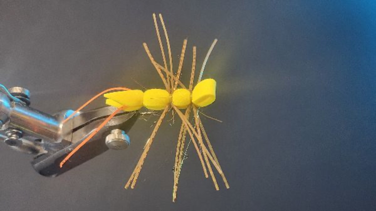 Ol’ Mr. Wiggy fly pattern tied by Darrell Olson