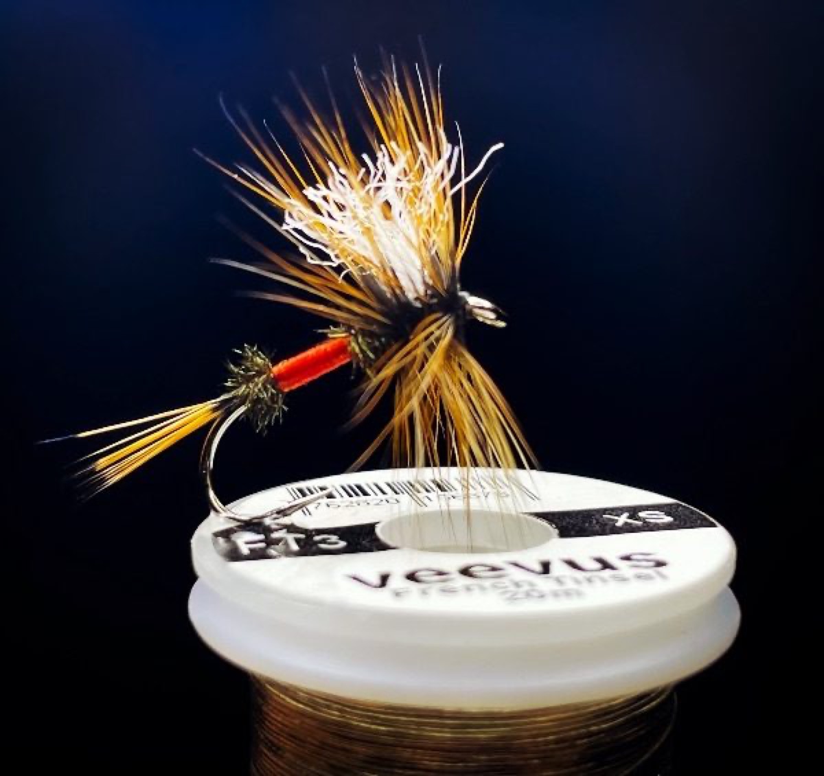 Royal coachman fly pattern tied by Blake Glover