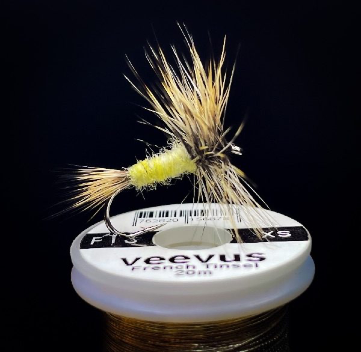 Gold Wolfe fly pattern tied by Blake Glover