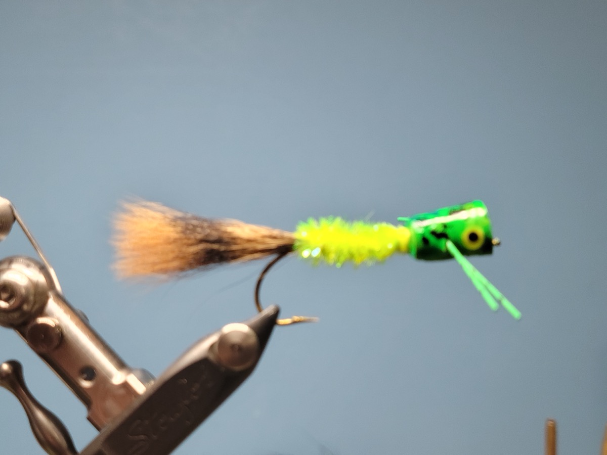 Lefty Kreh's Bass Popper fly pattern tied by Darrell Olson