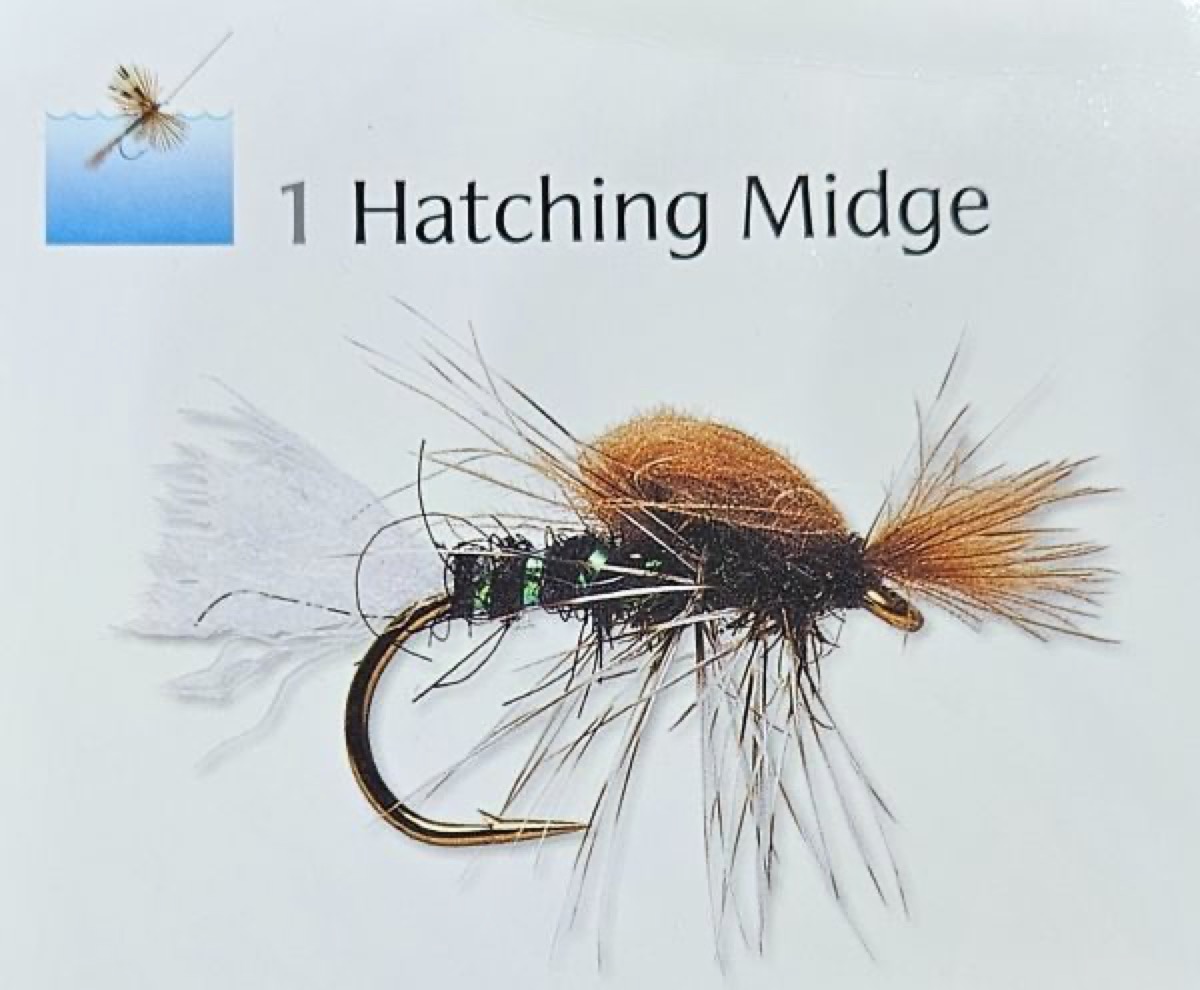 Hatching Midge fly pattern tied by Will Arrant
