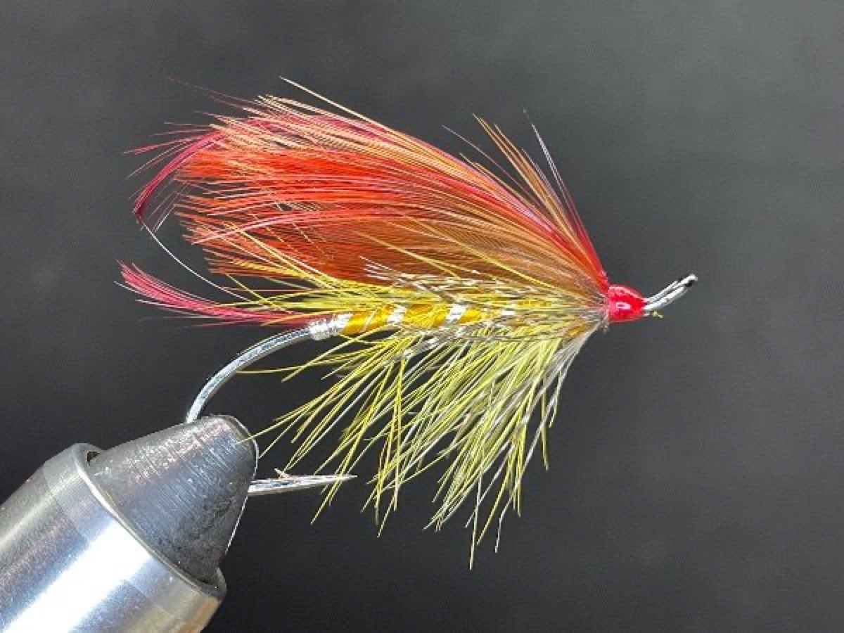 Dark Sol Duc fly pattern tied by Brent Jones