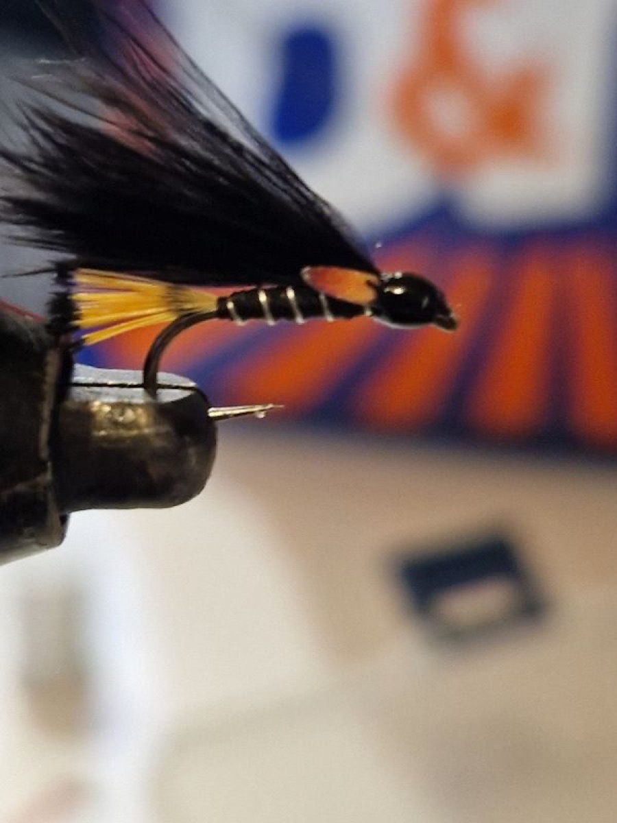 Pennell cormorant fly pattern tied by Graham Munro