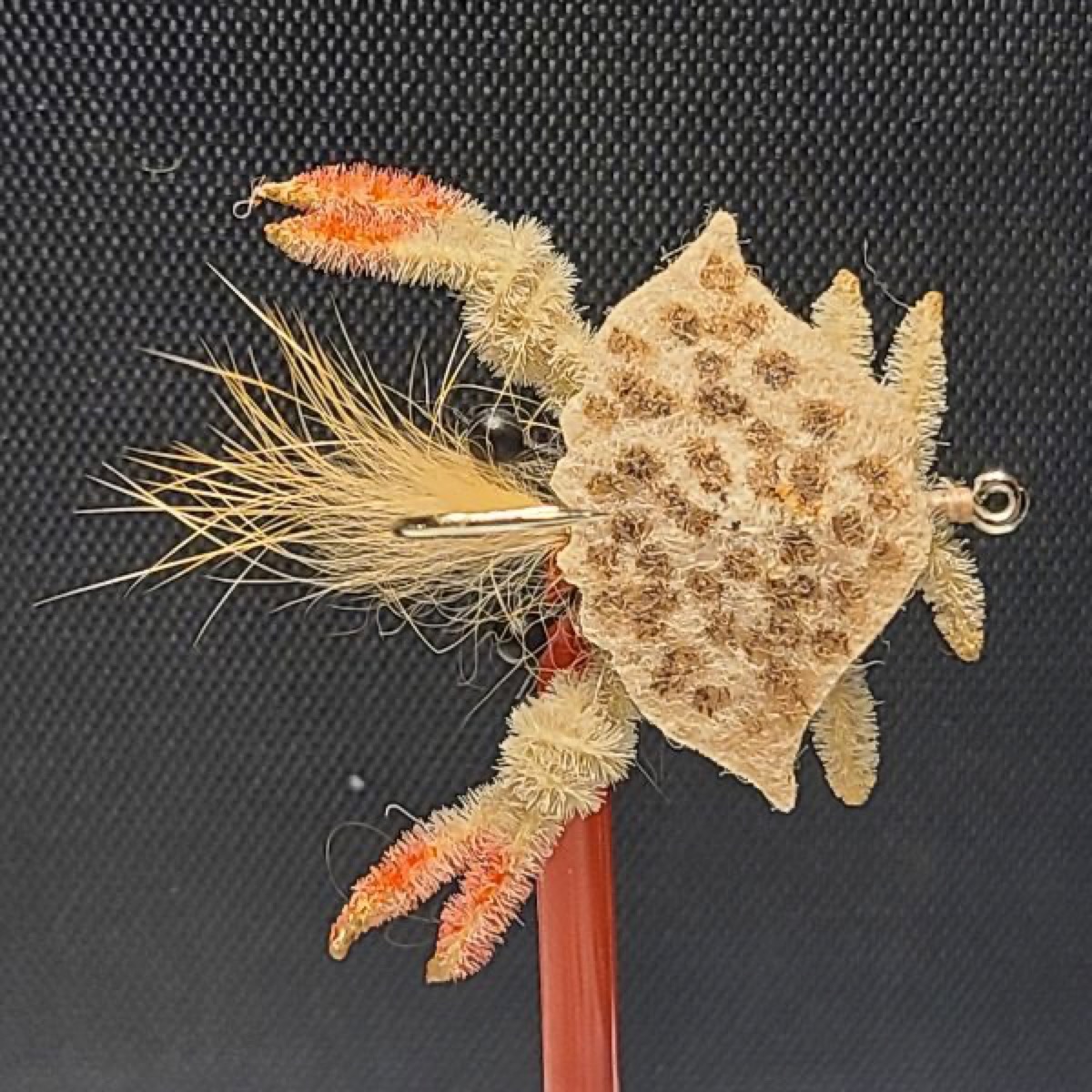 Straight shooter crab fly pattern tied by David Matthews