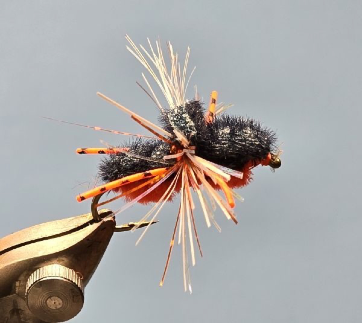 Sunken Cicada fly pattern tied by Darrell Olson