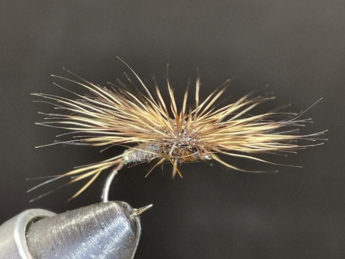 Deer Hair Parachute fly pattern tied by Brent Jones