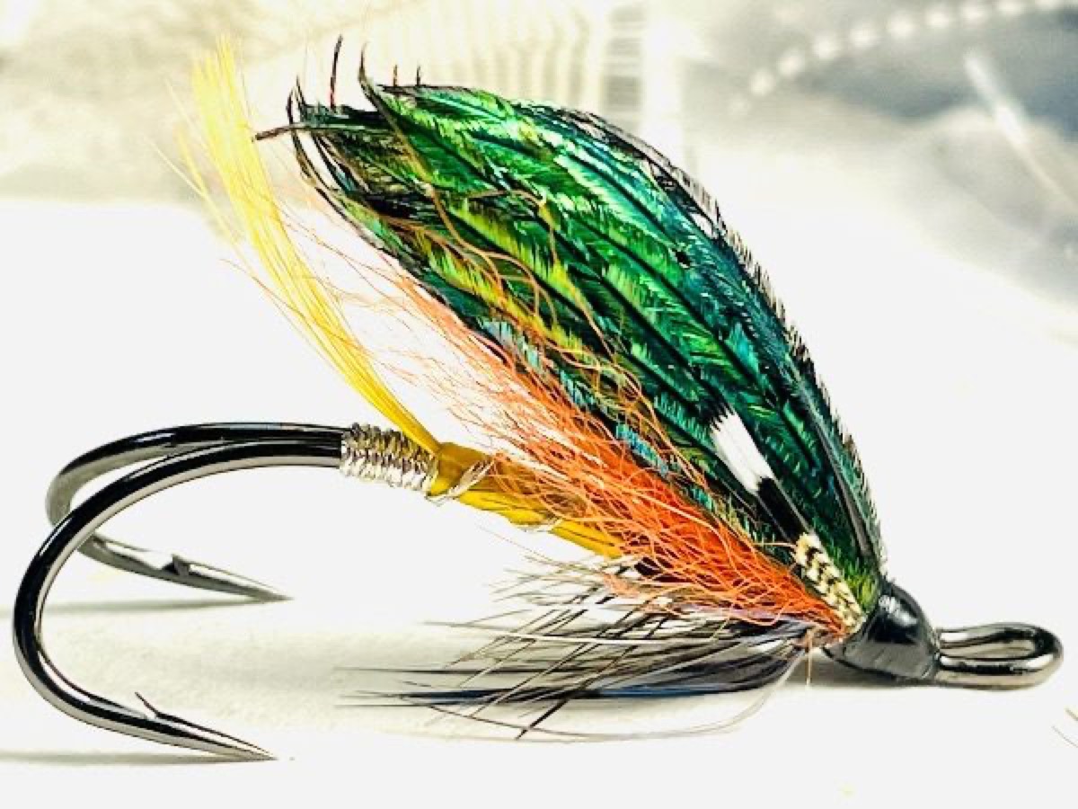 The Peacock Fly (Modern Variation) by Brent Jones fly pattern tied by Brent Jones