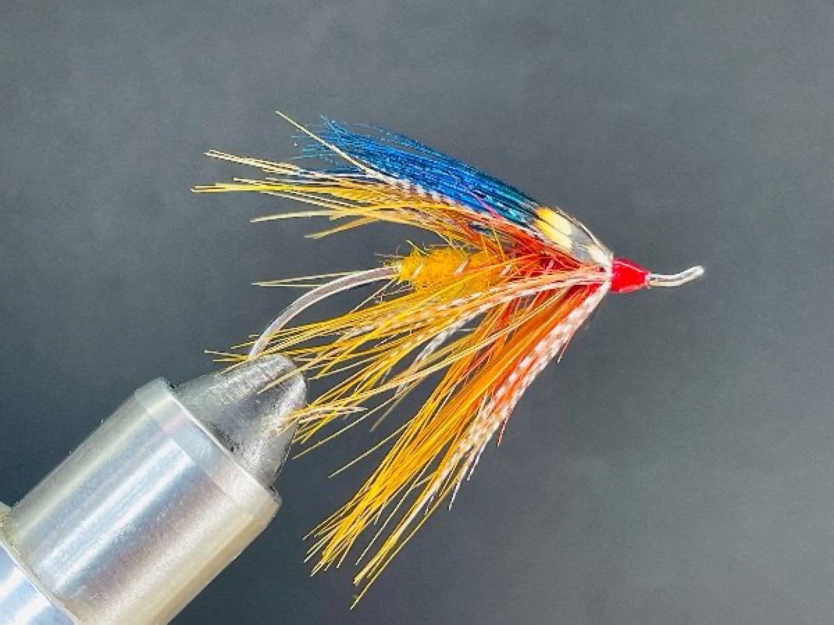 Peacock Spey fly pattern tied by Brent Jones