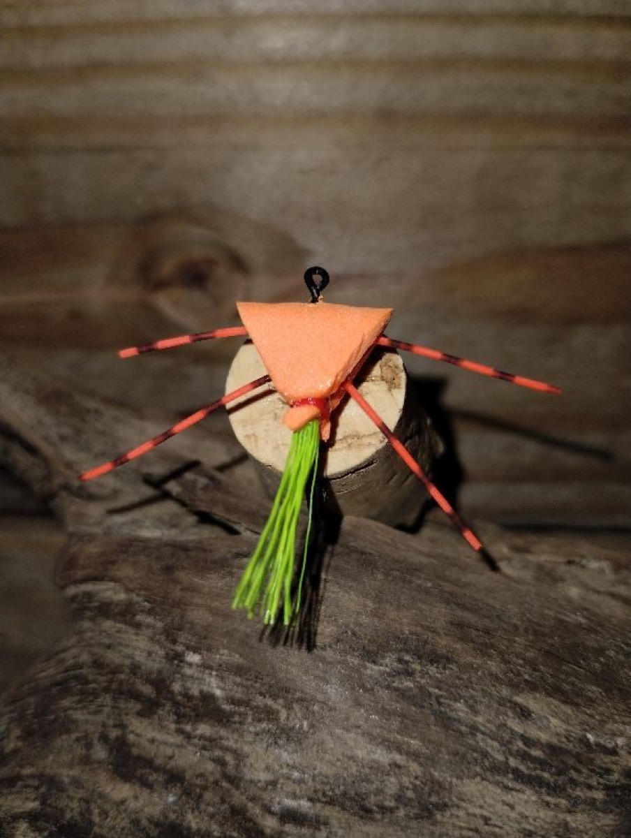 Triangle Bug Fly fly pattern tied by Shannon Wood