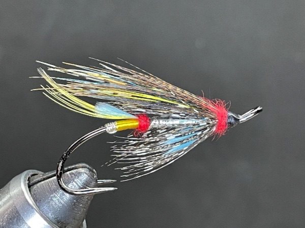 Silver Doctor Double fly pattern tied by Brent Jones