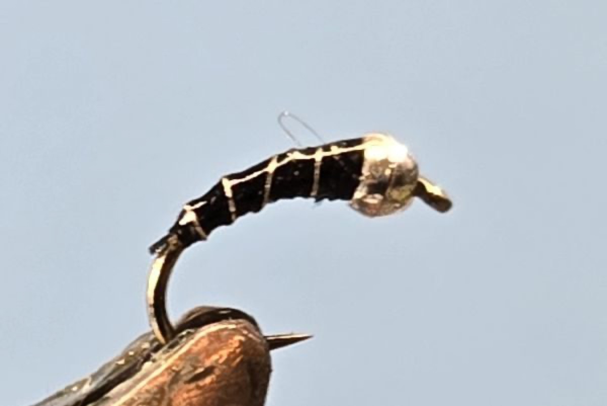 Midge fly pattern tied by Darrell Olson