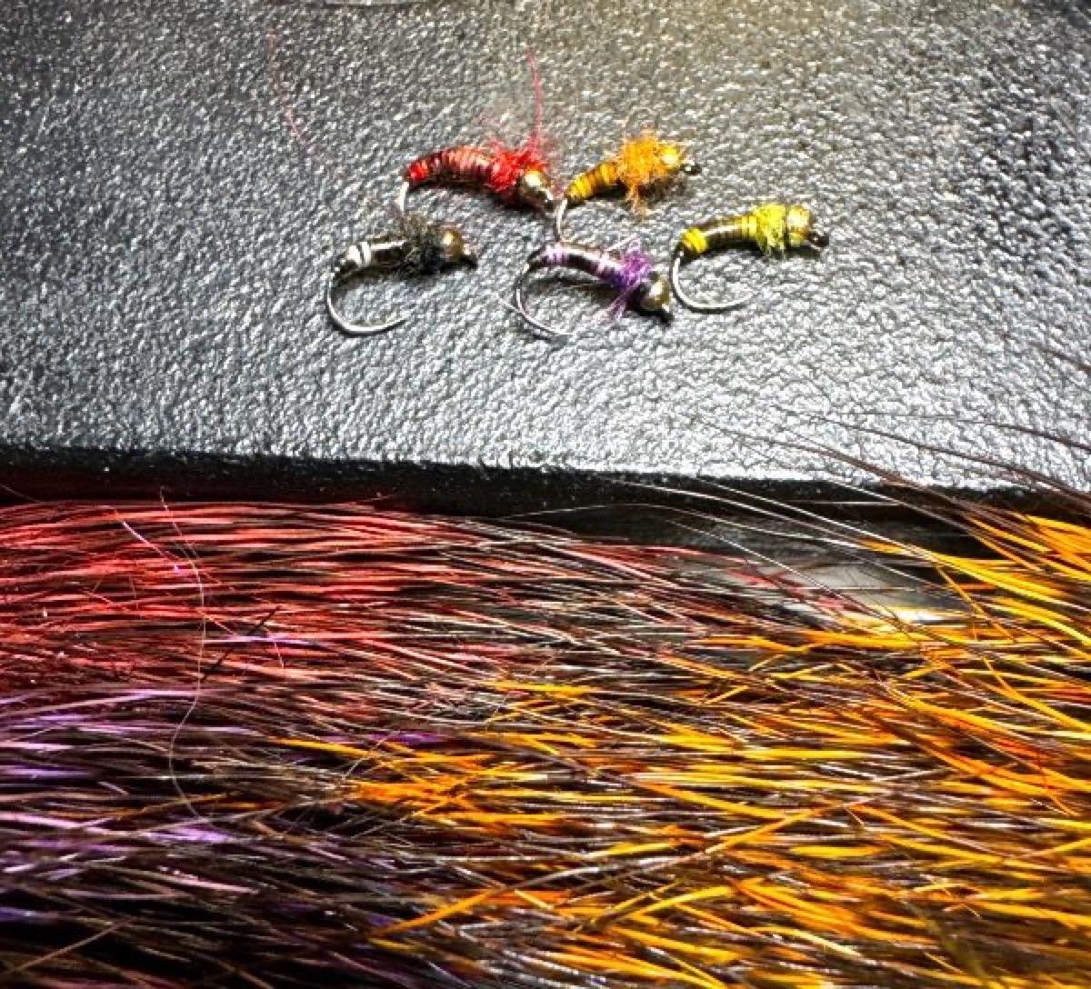 Peccary Nymph fly pattern tied by Richard Harris