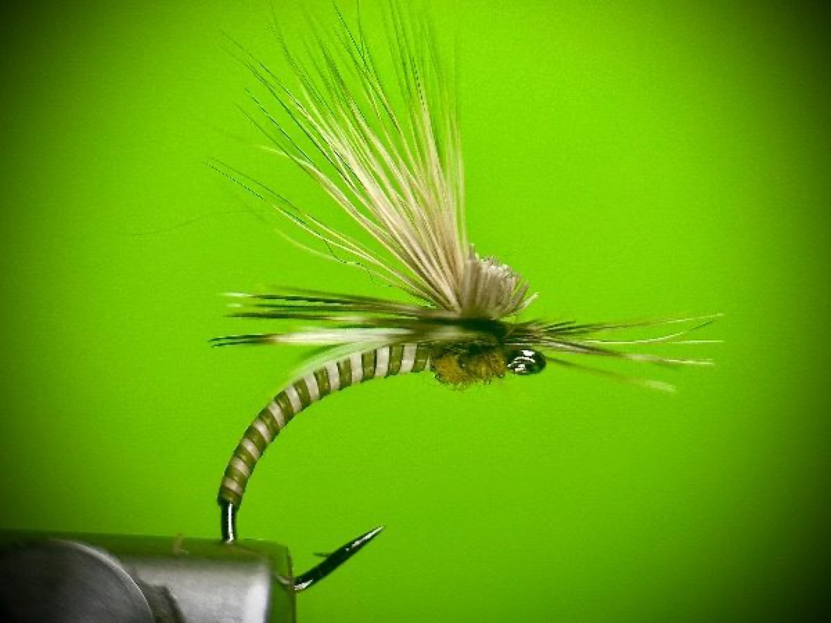 Tilt wing Klinkhammer fly pattern tied by Ryan Storch