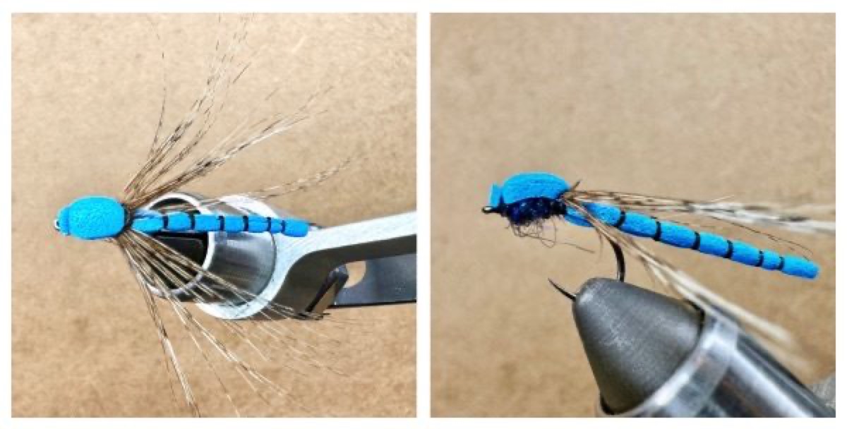 Damsel in Distress fly pattern tied by Joe Glessner