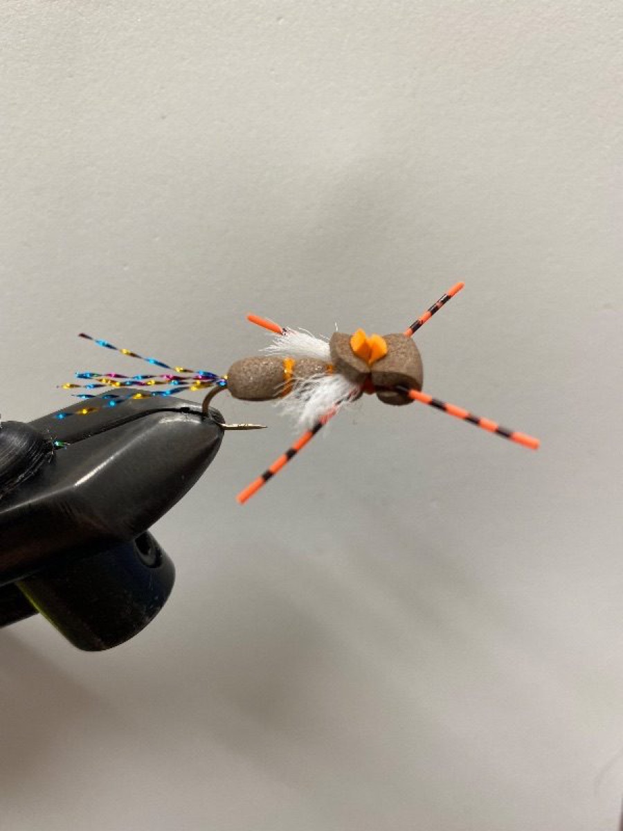 3M (Mississippi Murder Moth) fly pattern tied by Bradley Ramsey