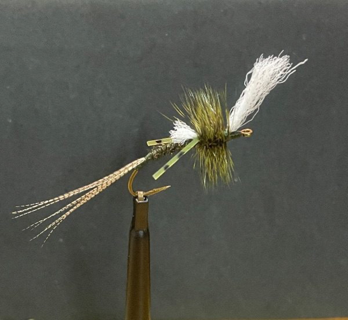 Whispy Frog fly pattern tied by Bradley Ramsey