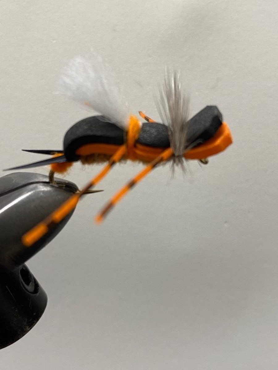 Fat Hippie fly pattern tied by Bradley Ramsey