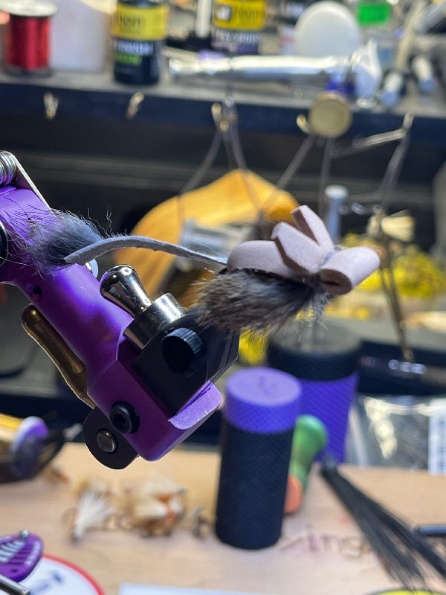 Foam Mouse fly pattern tied by Richard Harris