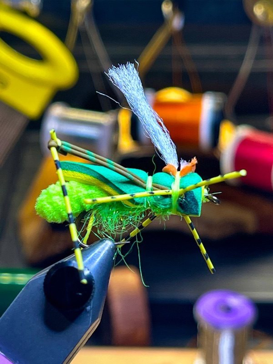 Mop Hopper fly pattern tied by Richard Harris