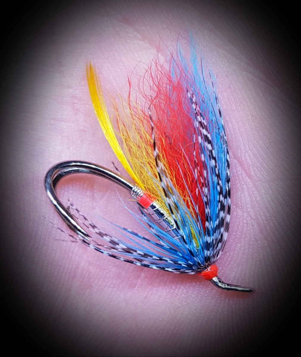 Silver doctor (hair wing) fly pattern tied by John Moore