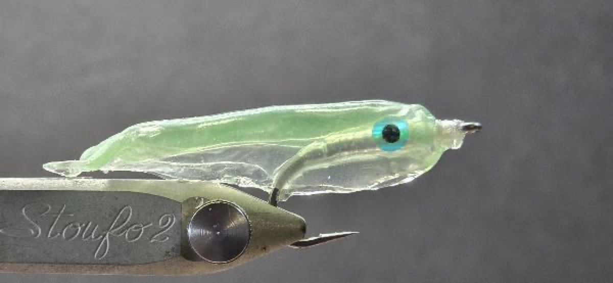 Gummy Minnow fly pattern tied by Darrell Olson