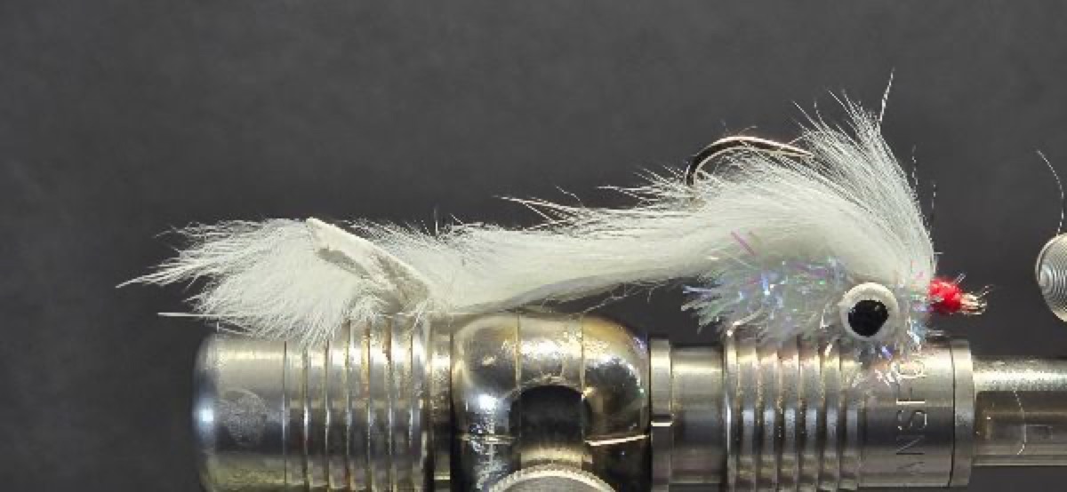 Flounder Snack fly pattern tied by Darrell Olson