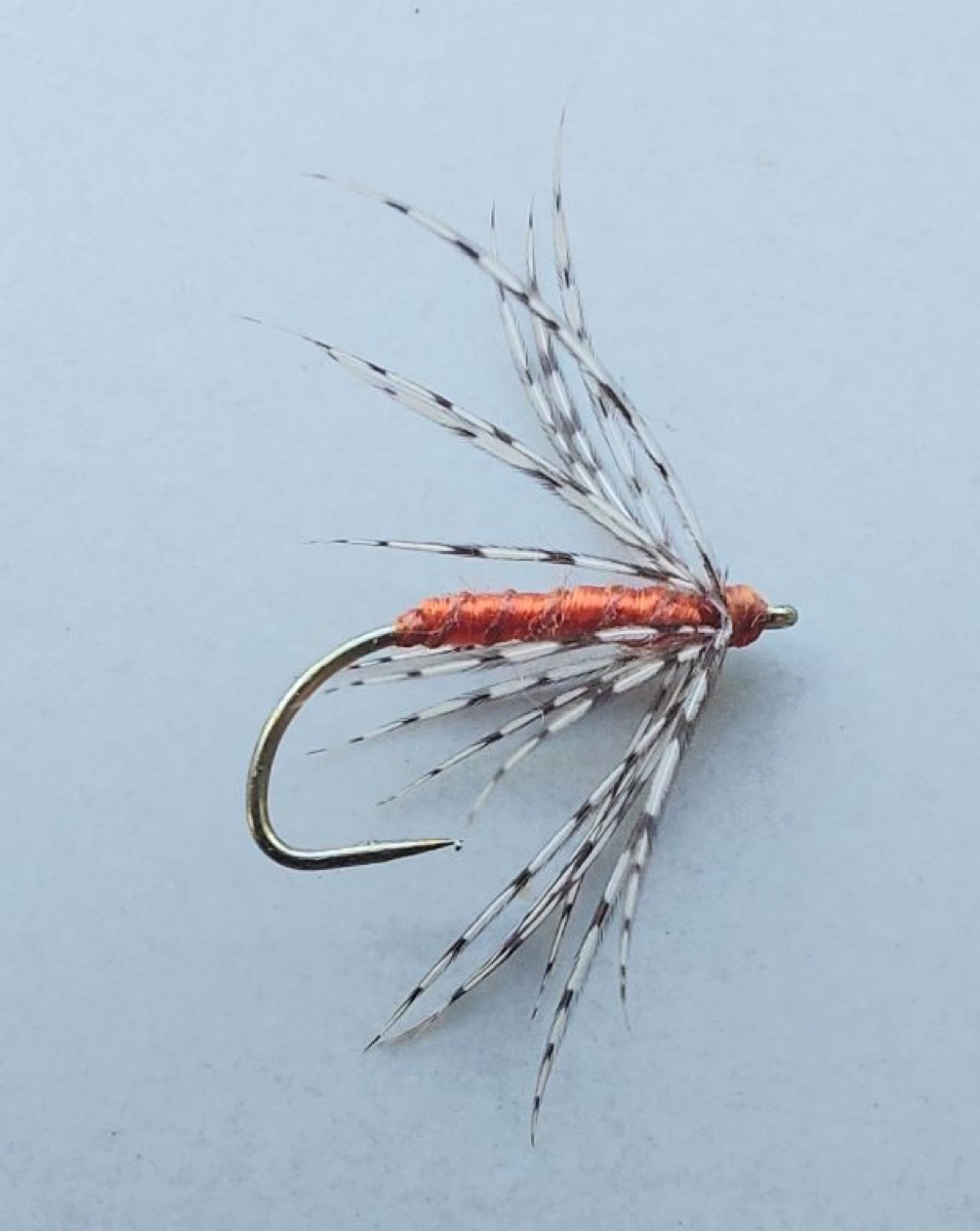 WF172 partridge & orange variant fly pattern tied by Marten Staal