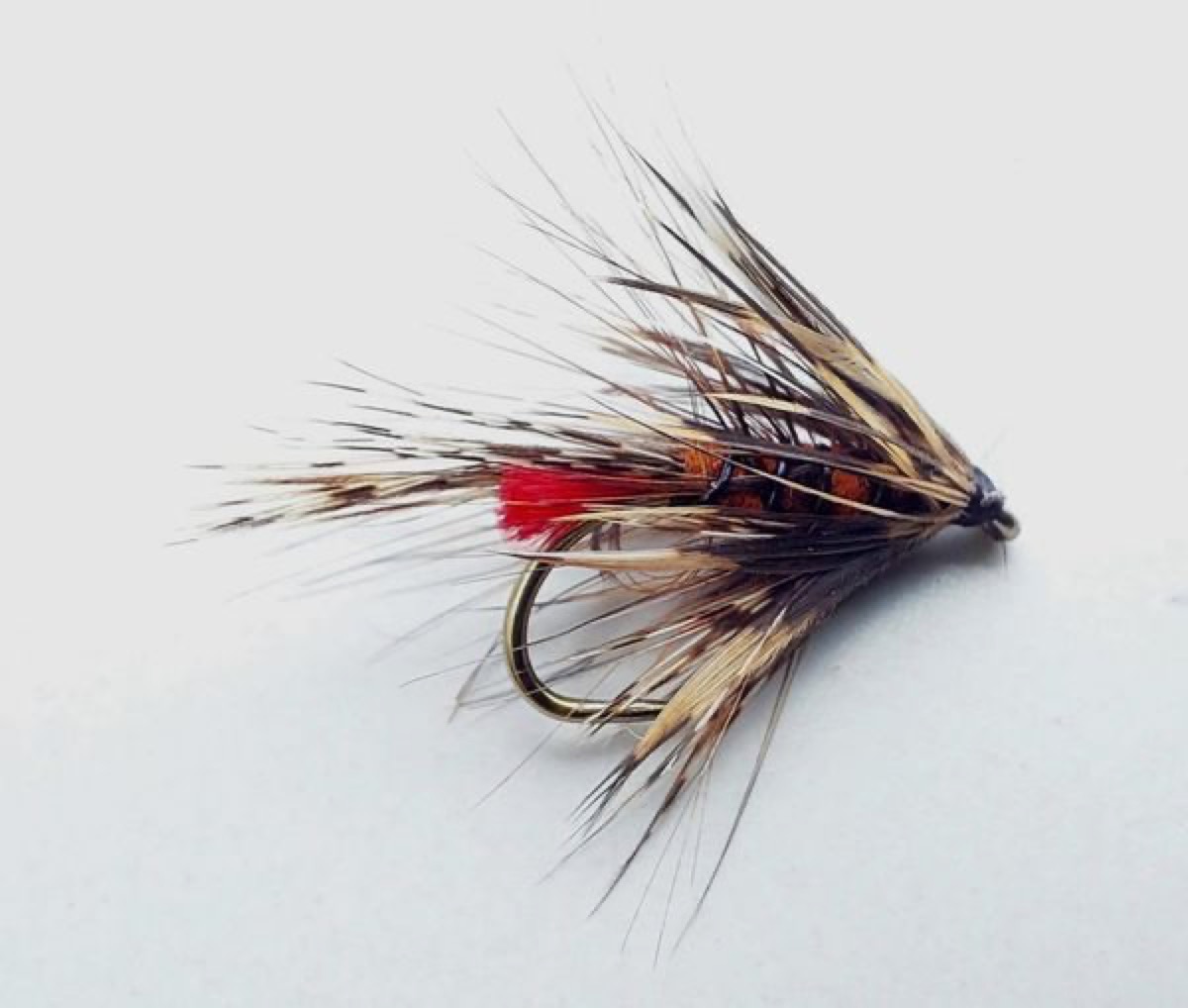 WF168 Bibio variant fly pattern tied by Marten Staal