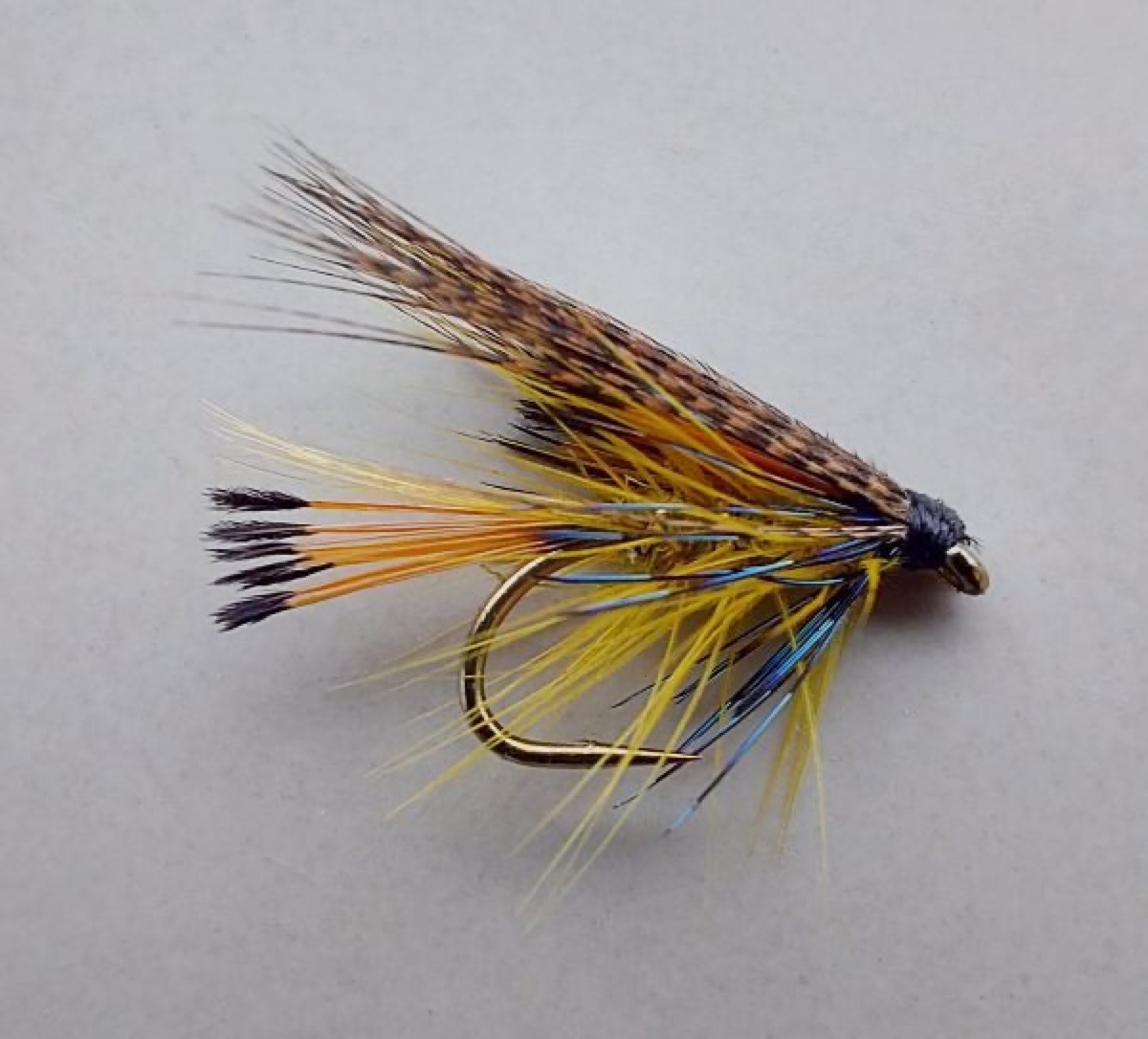 WF167 An attempt for Jay Olive (3) from E.J. Malone fly pattern tied by Marten Staal