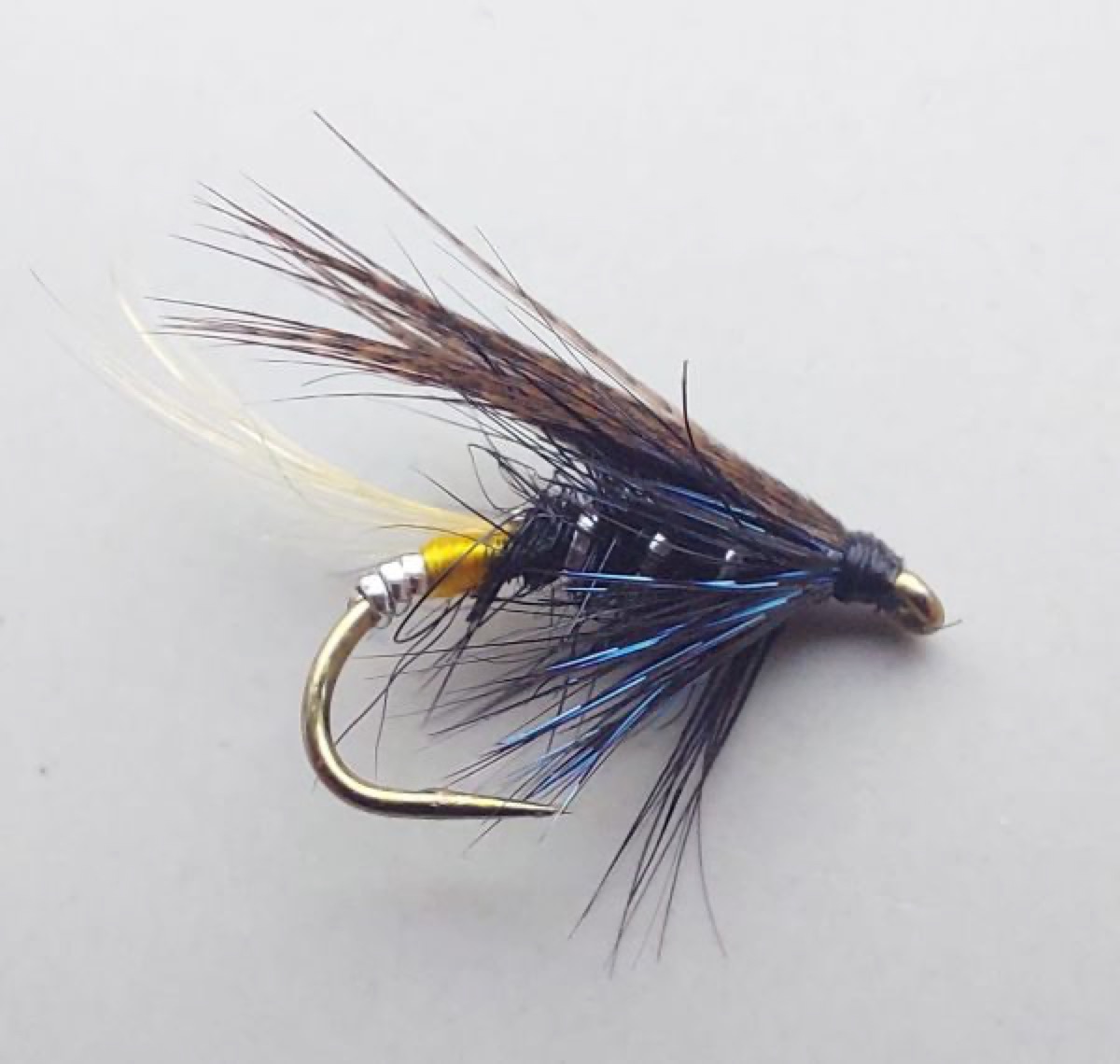 WF165 Connamara black after E.J. Malone fly pattern tied by Marten Staal