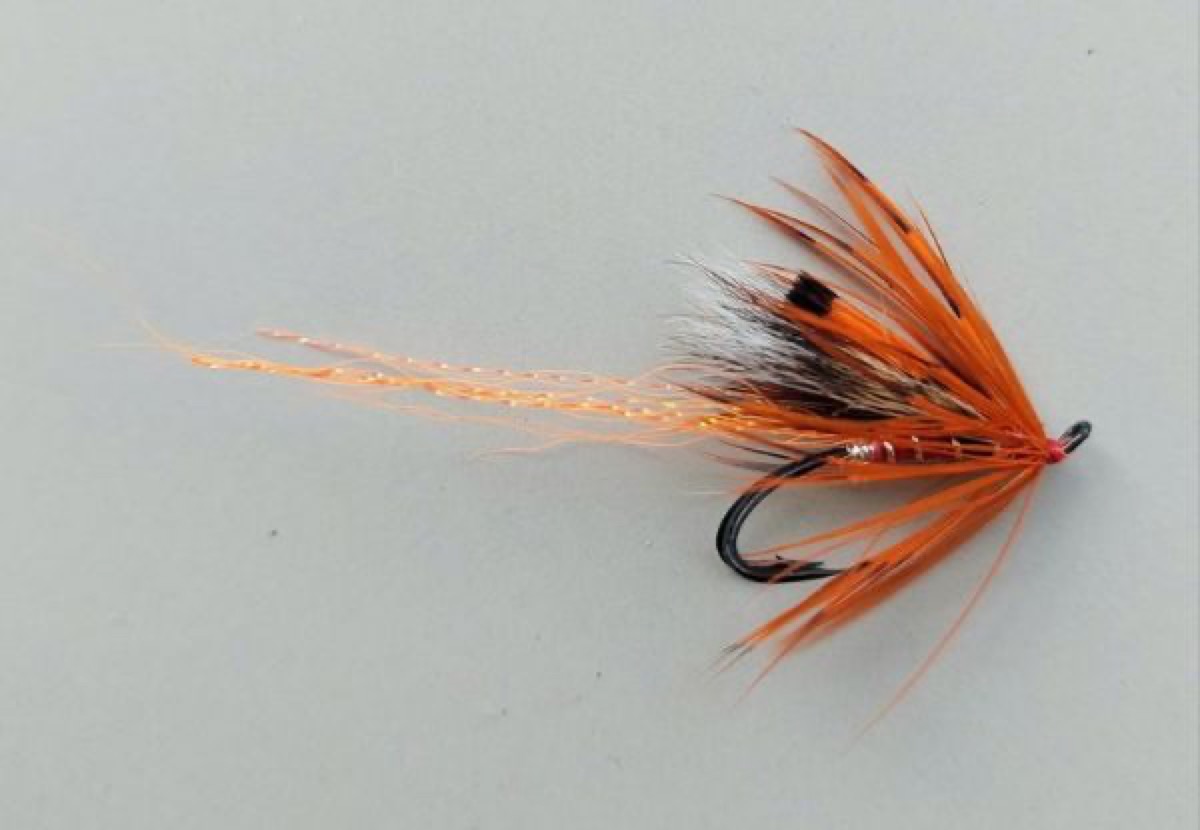 SF28 Ally's shrimp variant fly pattern tied by Marten Staal