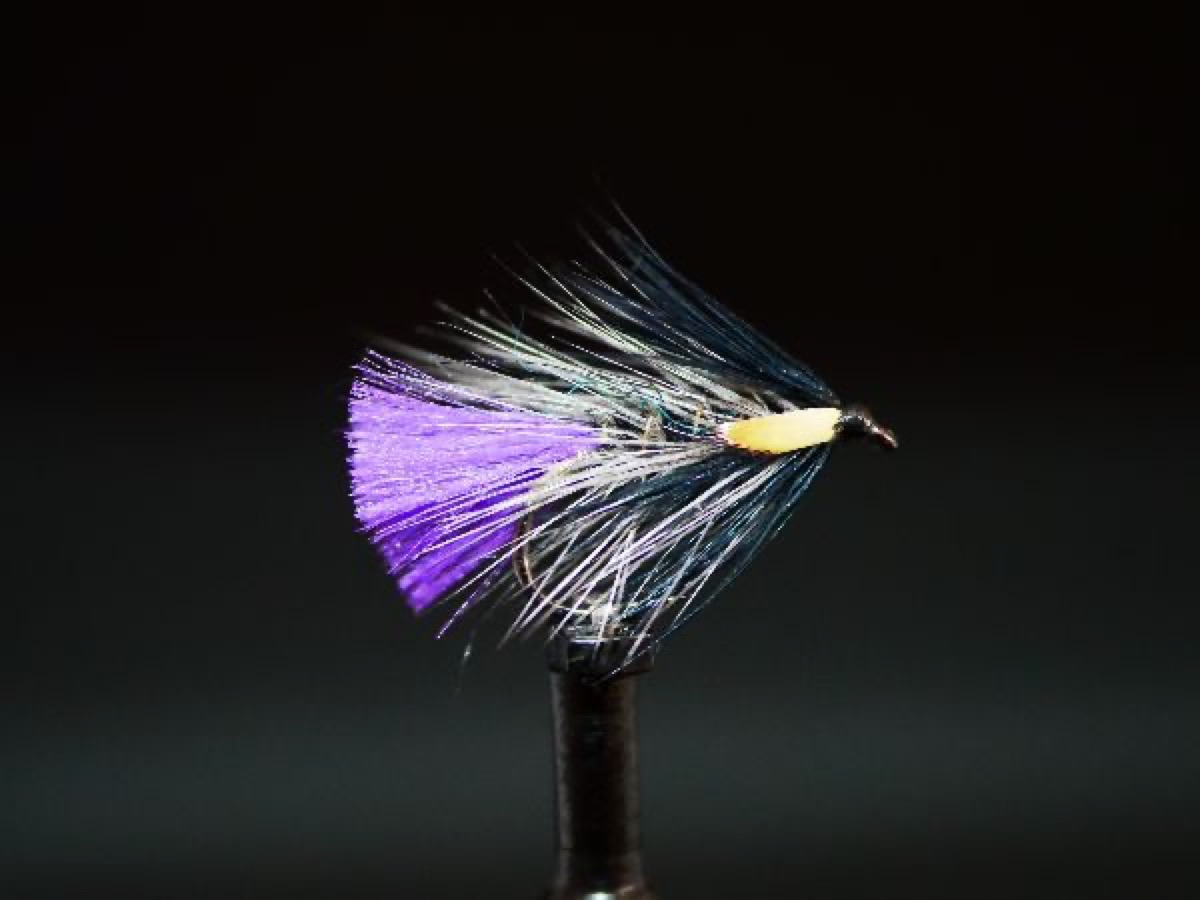 Thistle fly pattern tied by Chris McCafferty